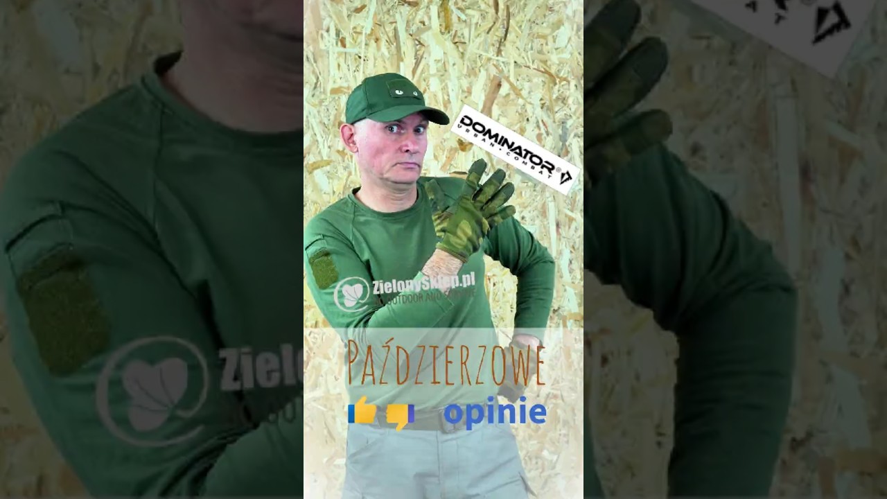 Rękawiczki taktyczne #paździerzoweopinie #tips #test #recenzja #diy #Dominator