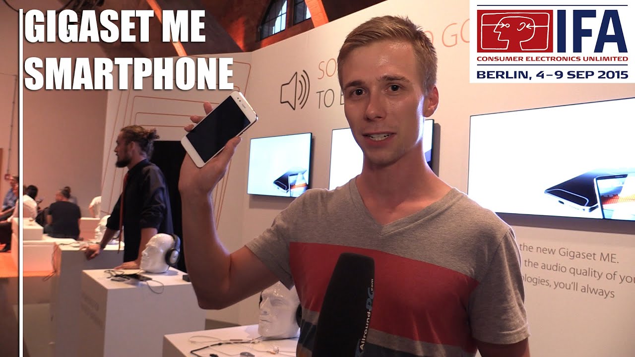 IFA 2015: Gigaset ME Smartphone mit USB Typ C im Hands-On | Allround-PC.com