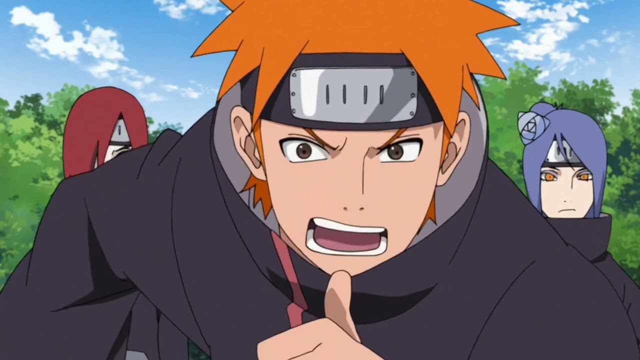 Nagato Yahiko Konan Clips HD | Naruto Shippuden
