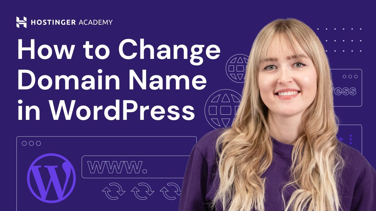 Как изменить доменное имя в WordPress (пошагово)
