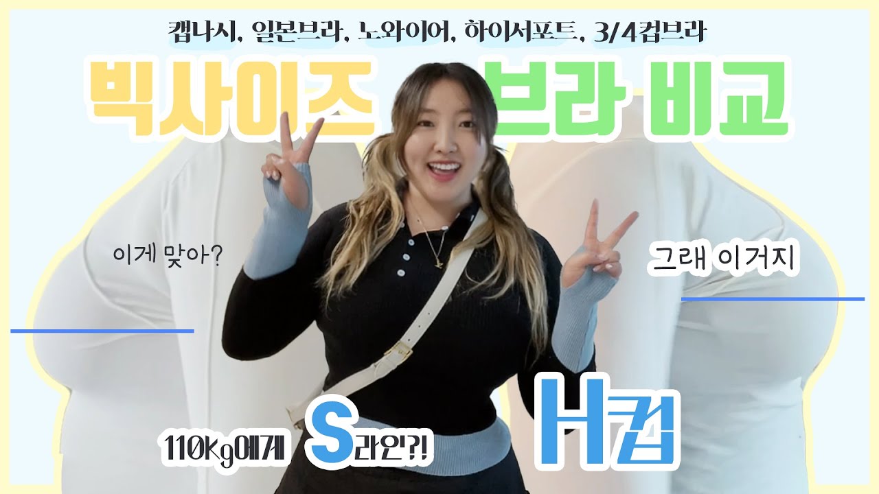 👀B~H컵 필수시청👙큰가슴도 완벽한 하루를! 빅사이즈브라 '잘' 고르는 꿀Tip💕 브라만 잘 골라도 살빠져 보인다고🥰 #후방주의 #빅사이즈코디 #캡나시 #노와이어 #브라비교
