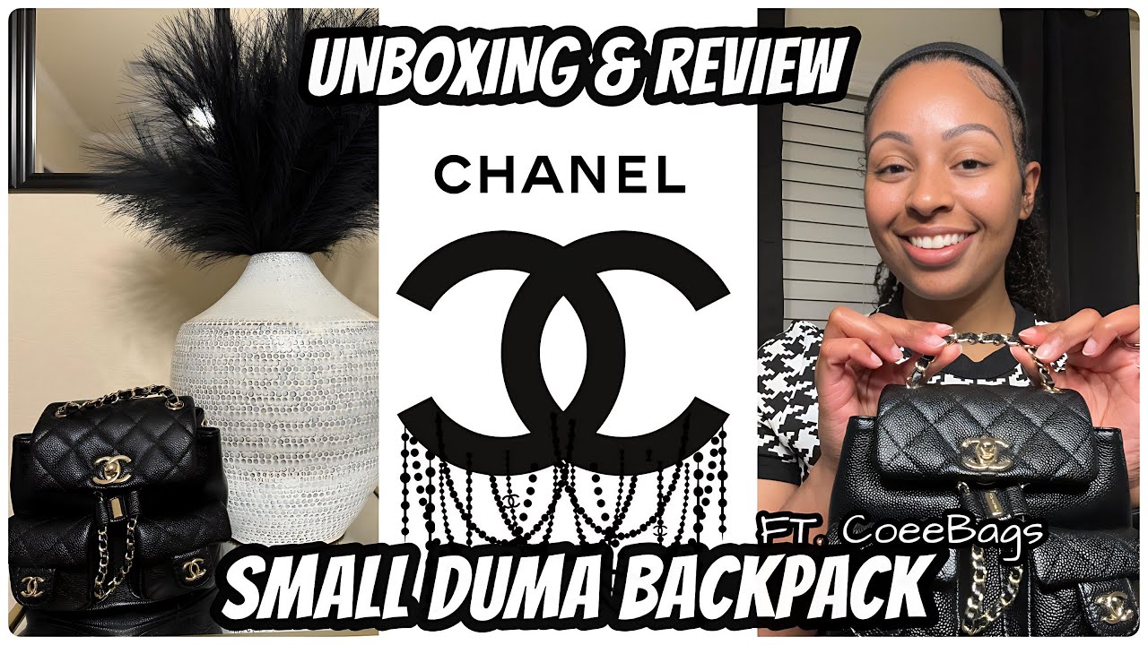 CHANEL| Unboxing and Review| Small Duma Backpack