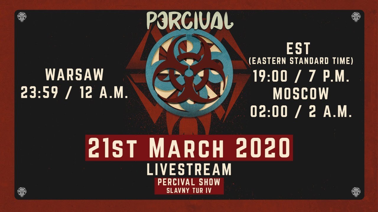 LIVE STREAM Percival - Slavny Tur IV CONCERT 2