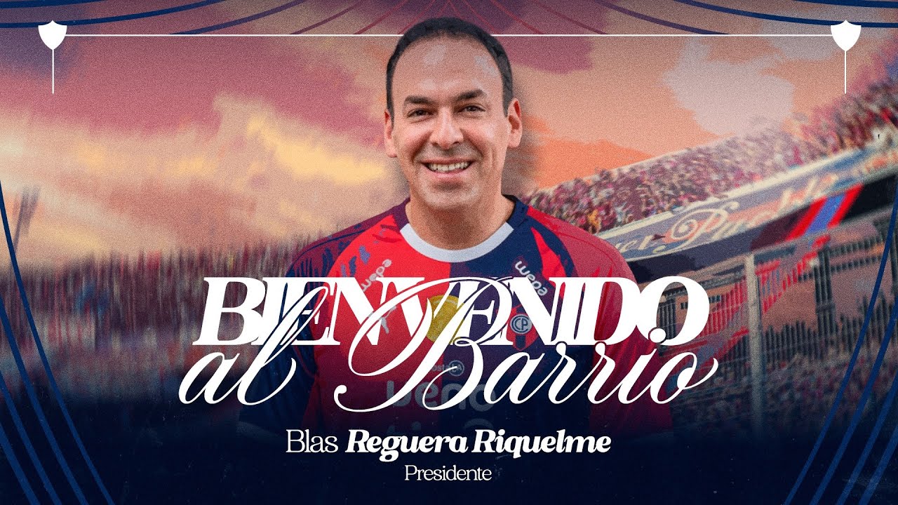 ¡Blas Reguera Riquelme Presidente del Club Cerro Porteño! 🔵🔴