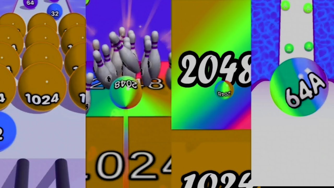 🔴(8.2)🔴Ball Run 2048 Relaxing Run Challenges + Games