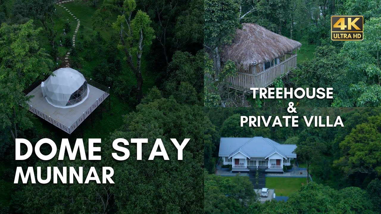 Dome Stay & Private Villa | Munnar | Kanthalloor | Vlog#65
