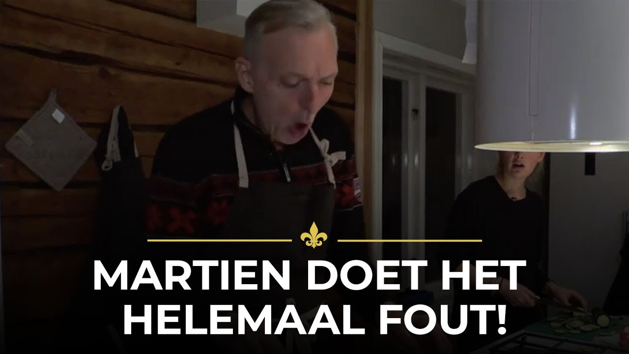 Martien laat kookkunsten zien maar dat gaat HELEMAAL MIS! | Kerst met de familie Meiland