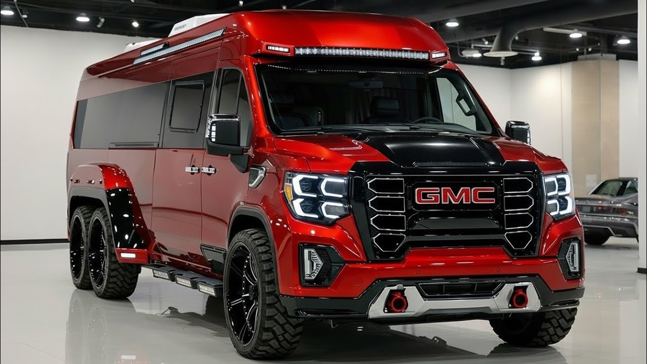 Представлен GMC Savana Overland King 6+ 2026 года &mdash; роскошный внедорожный фургон, меняющий предст...