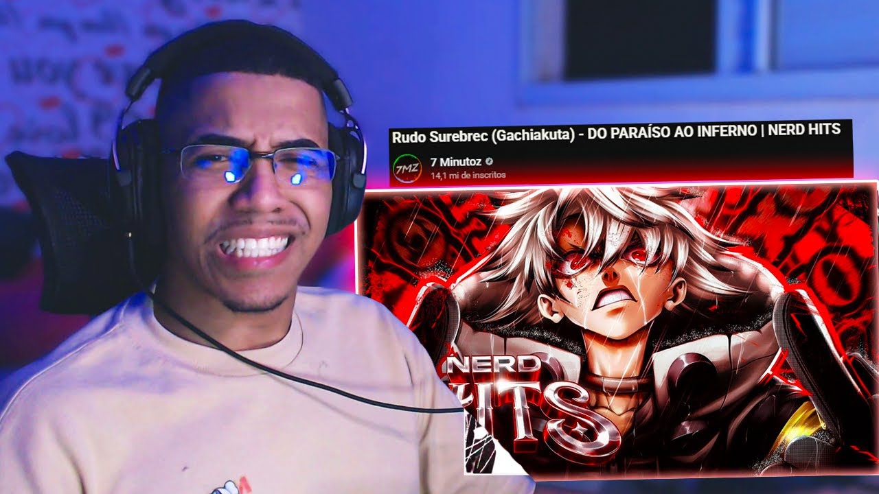 QUE VIBE DIFERENTE É ESSA!! | REACT Rudo Surebrec (Gachiakuta) - DO PARAÍSO AO INFERNO | NERD HITS