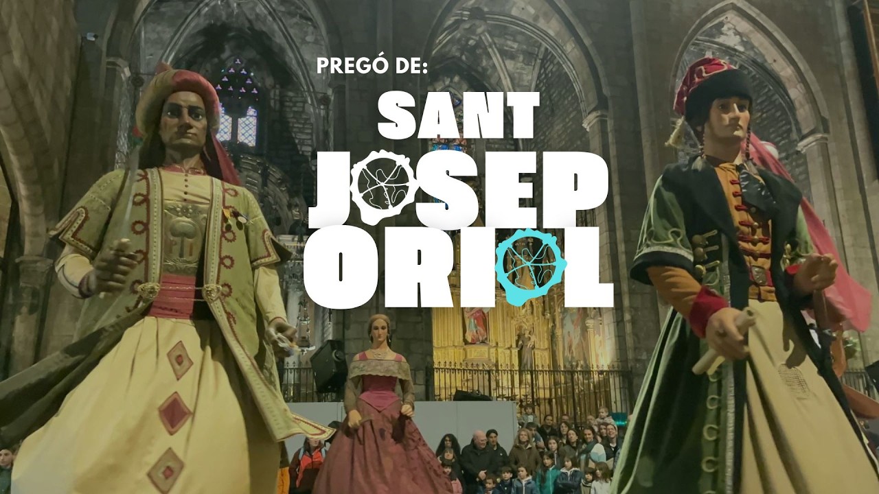 Pregó de les festes de Sant Josep Oriol - 14/03/2026