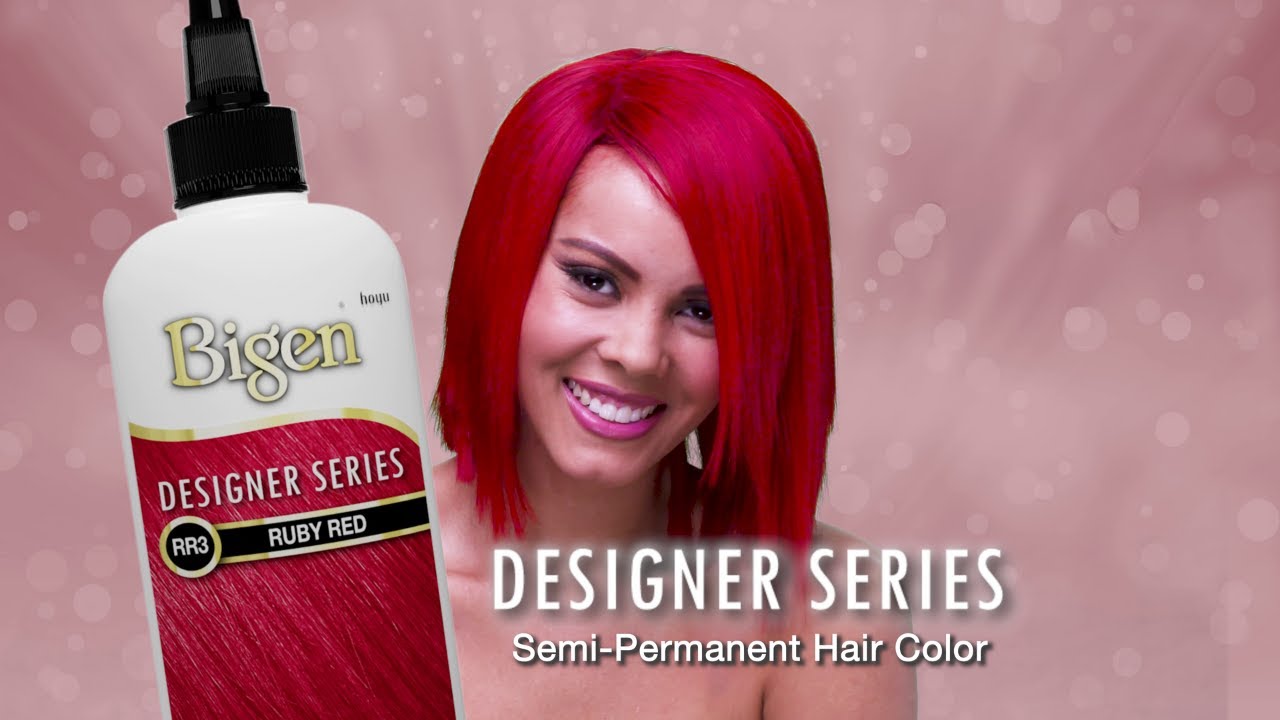 Bigen Designer Series - Ruby Red