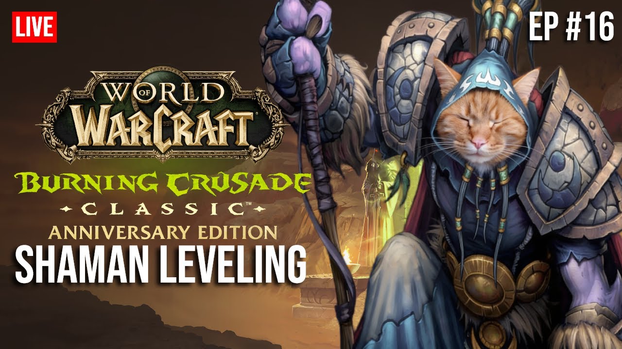 World of Warcraft Classic Anniversary | Spineshatter | Shaman Leveling Ep 16