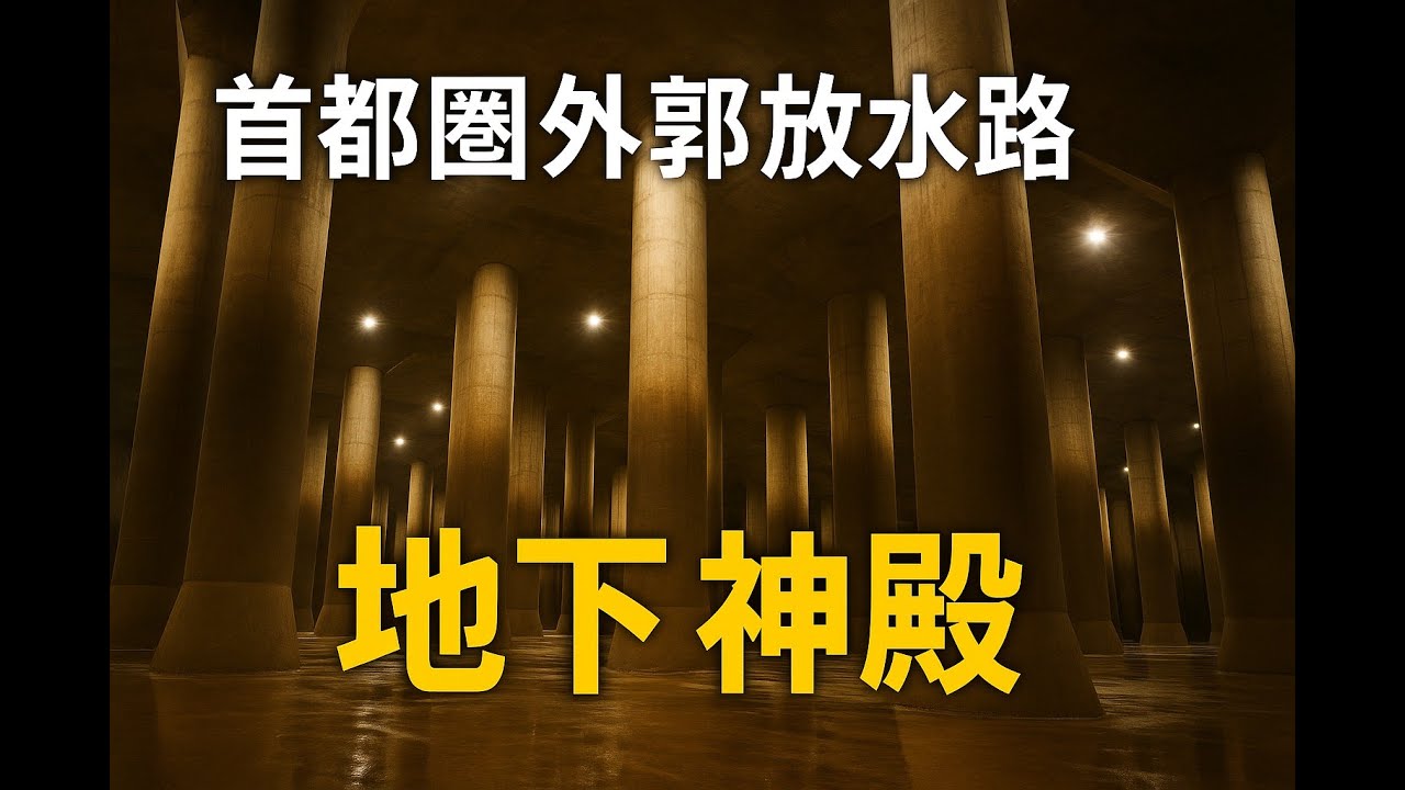 【埼玉観光　穴場スポット】地下神殿｜首都圏外郭放水路｜春日部地下放水路｜埼玉｜見学ツアー｜ロケ地｜翔んで埼玉｜仮面ライダー｜下町ロケット｜非日常｜神秘