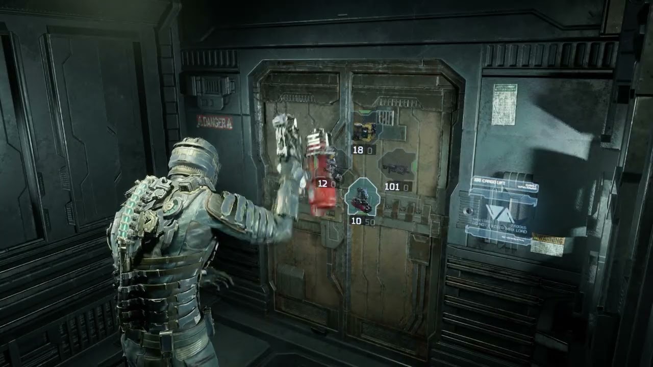 Dead Space Remake Destroy tendril in deluxe quarters