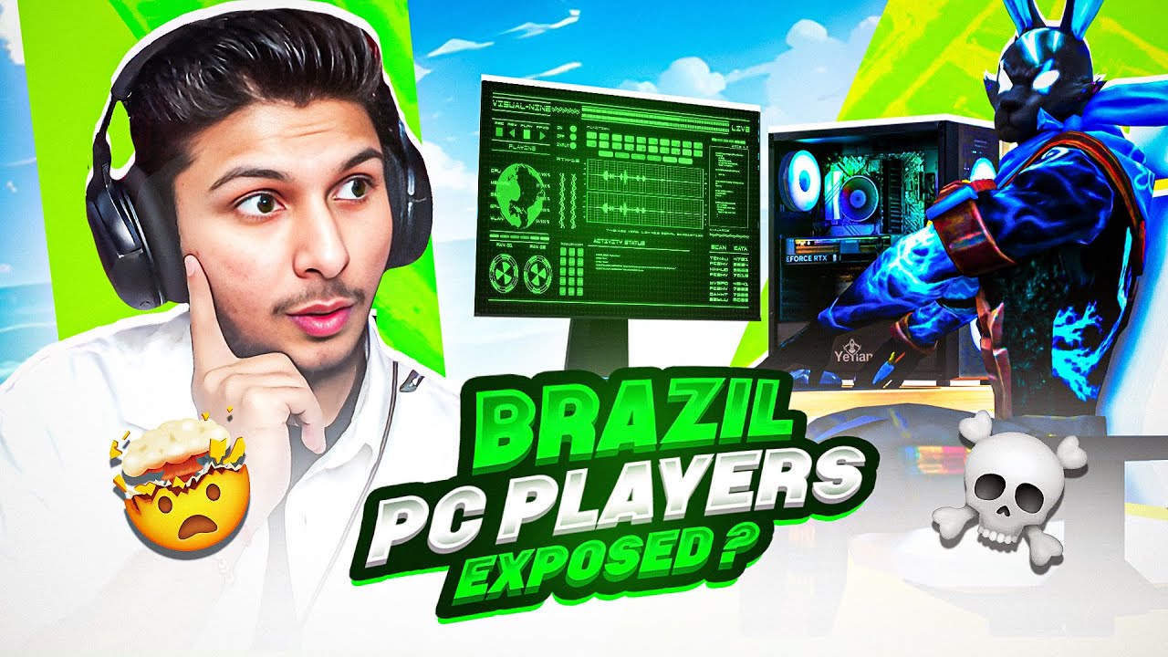 Brazil 🇧🇷 Pc Players Plays Abnormal In Competative  😳❓