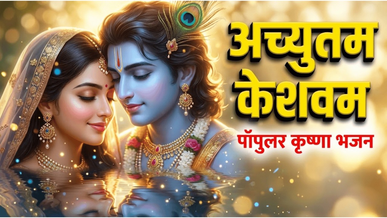 New Krishna Bhajan | Achyutam Keshavam | Bhakti Song | Hindi Bhajan, Devotional Song, Krishna Bhajan