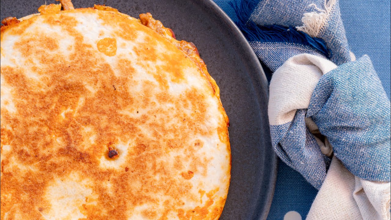 🔥🧀 Quesadillas de pollo BBQ con cheddar: fáciles, rápidas y brutales