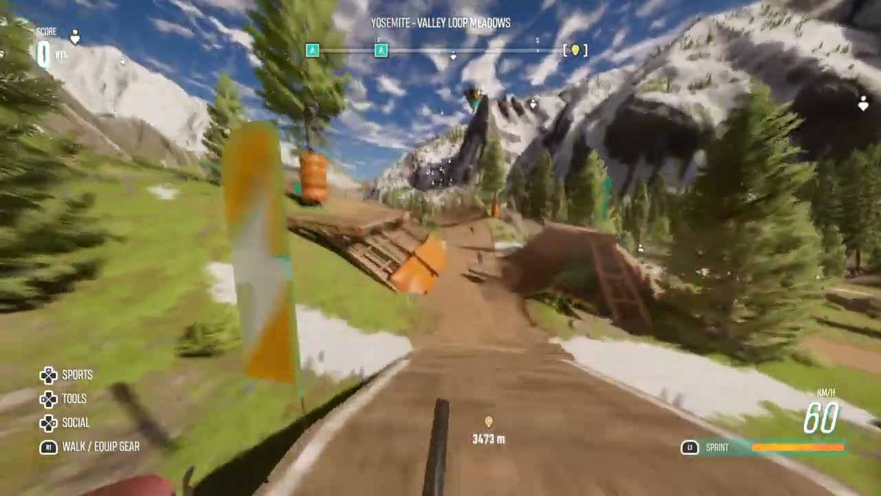 Valley Loop Meadows Track in Riders Republic