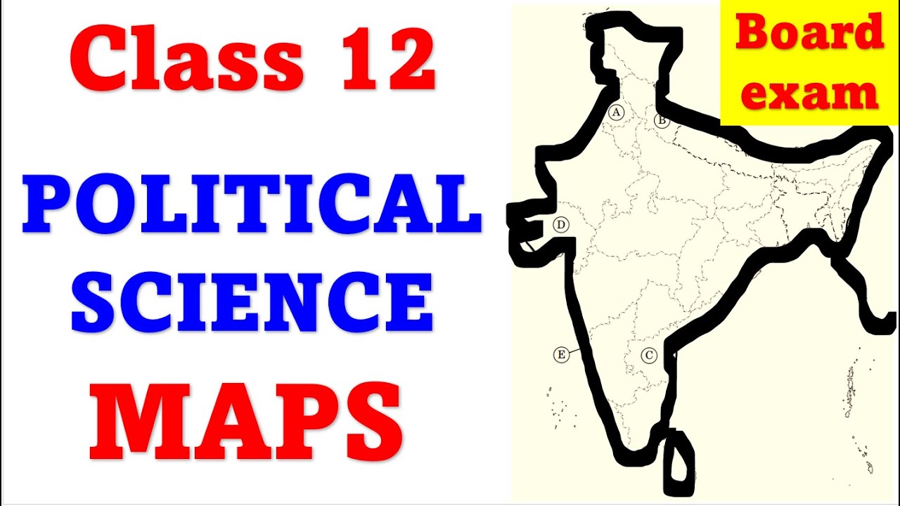 Class12 Political science  most important MAPS questions | Maps question | CBSE board exam 2023