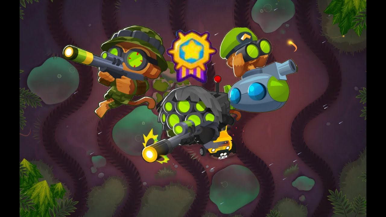 Bloody Puddles Hard Guide No Monkey Knowledge (Minimum abilities + Easy strategy)