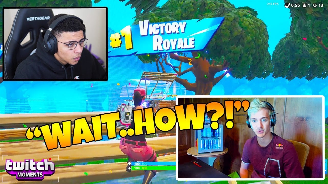 Ninja Reacts to Fortnite Funny Fails and WTF Moments! (Twitch Moments Reaction Ep. 222)