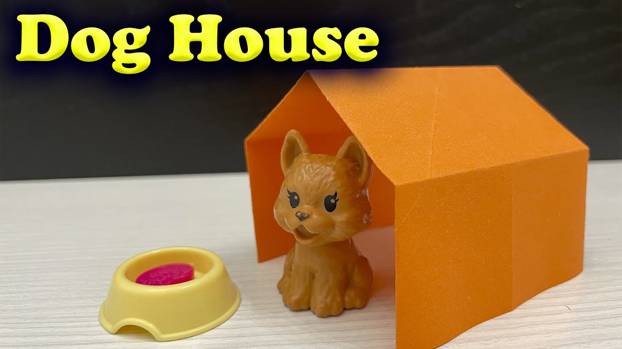 Easy Dog House for Kids - Origami Booth