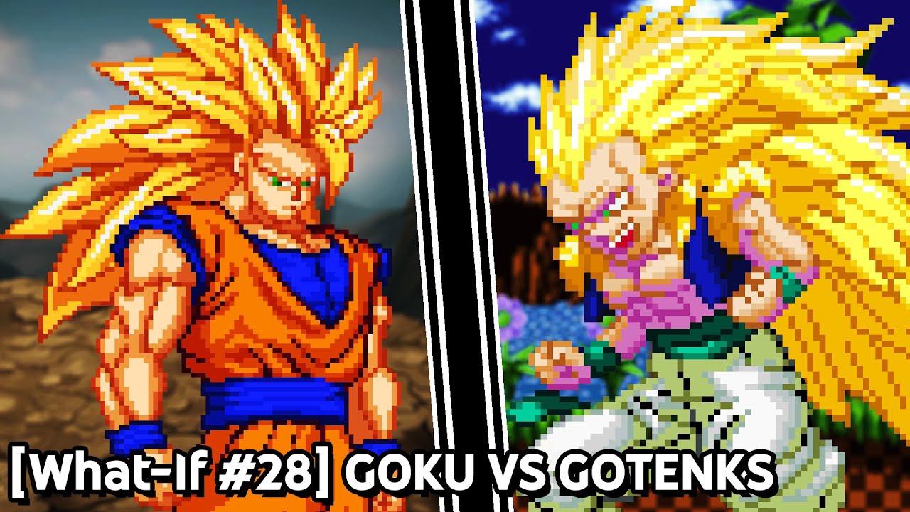 [What-If #28] Goku VS Gotenks