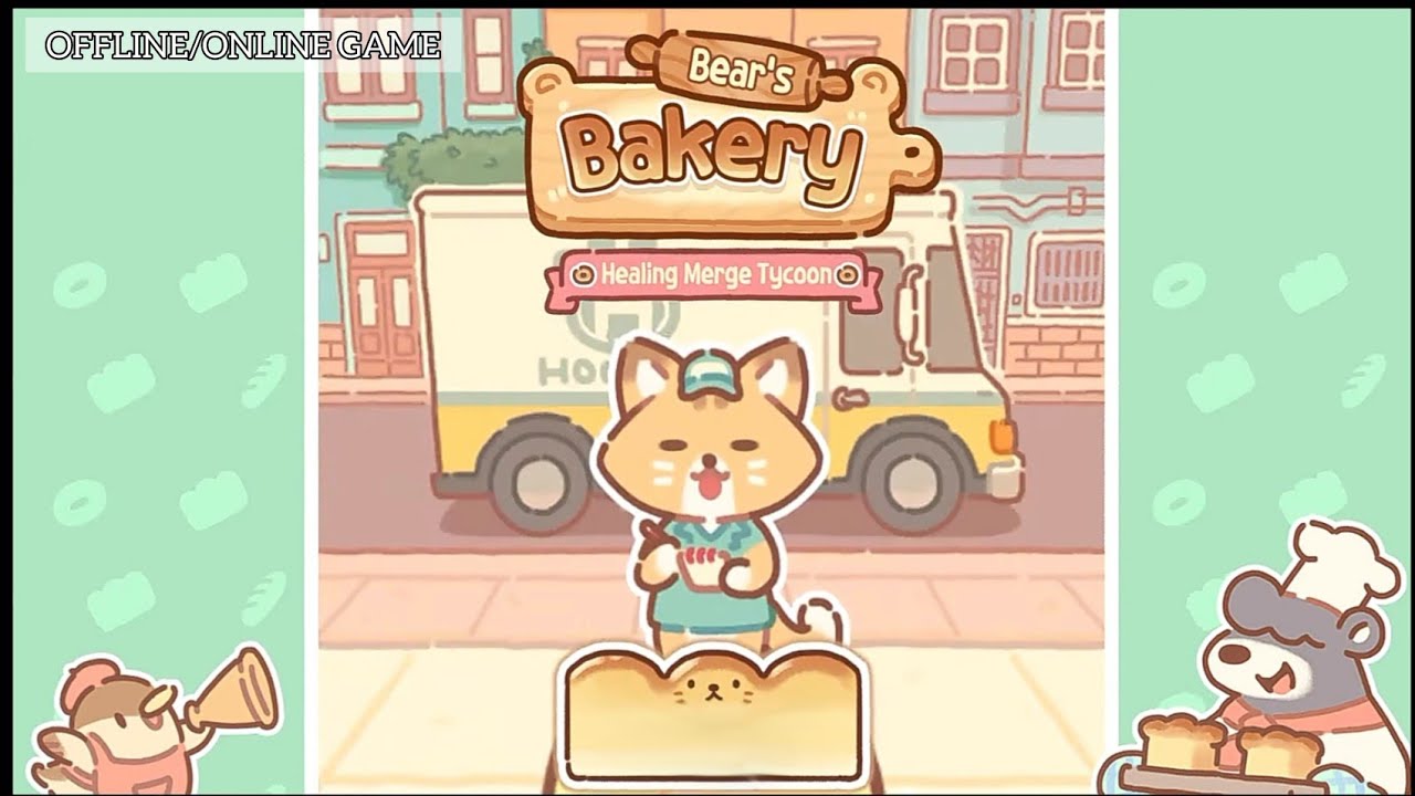 Bear Bakery Merge Tycoon Gameplay - First 30 minutes || #catzchipzFandB