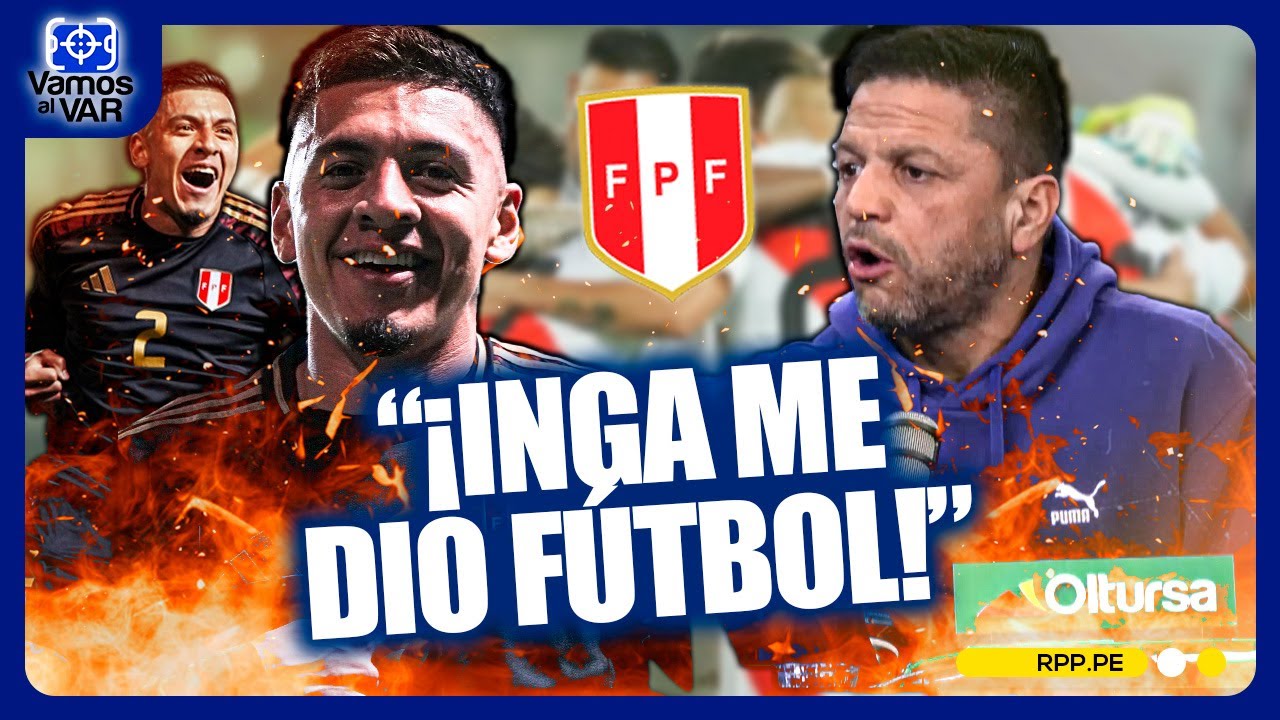"¡ME DIO FÚTBOL!" | Pedro García SE RINDE ante César INGA y su GOL en el Perú vs Chile 