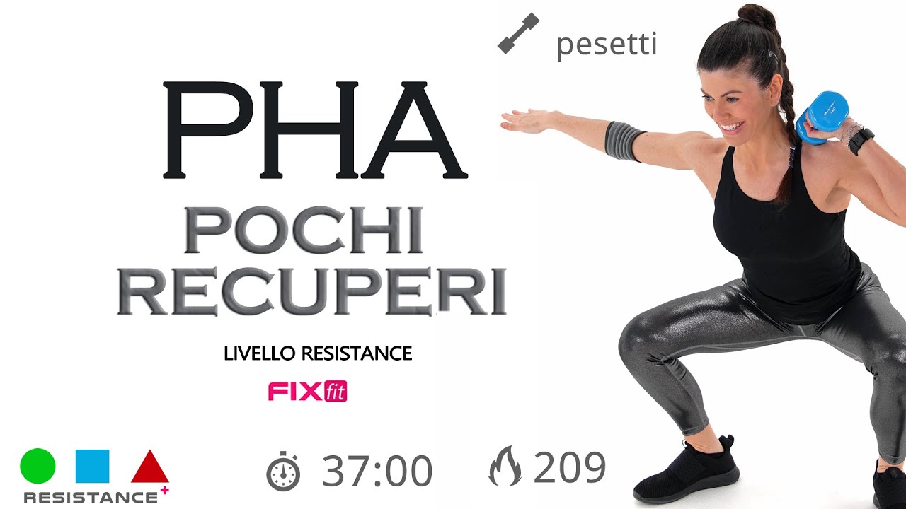 Resistance PHA! Allenamento Total Body Impegnativo Per Tonificare Tutto Il Corpo