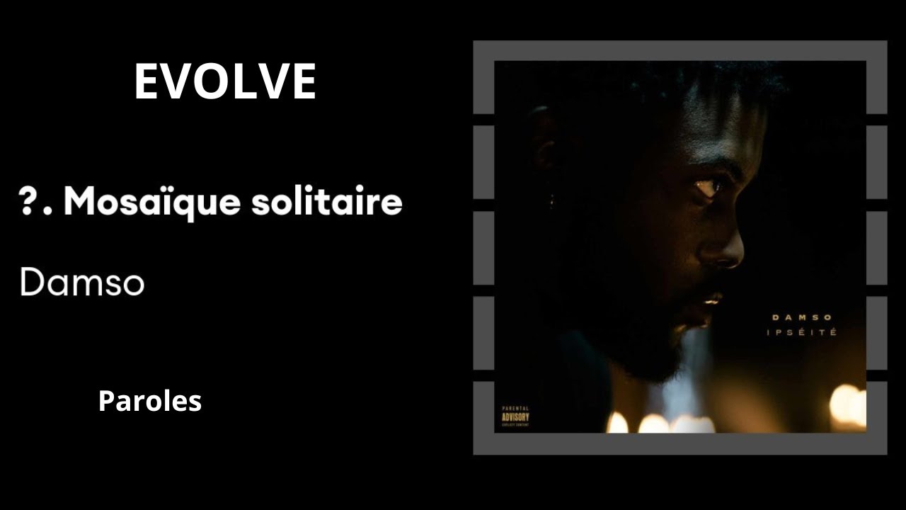 Damso - &Gamma;. Mosa&iuml;que Solitaire (lyrics)