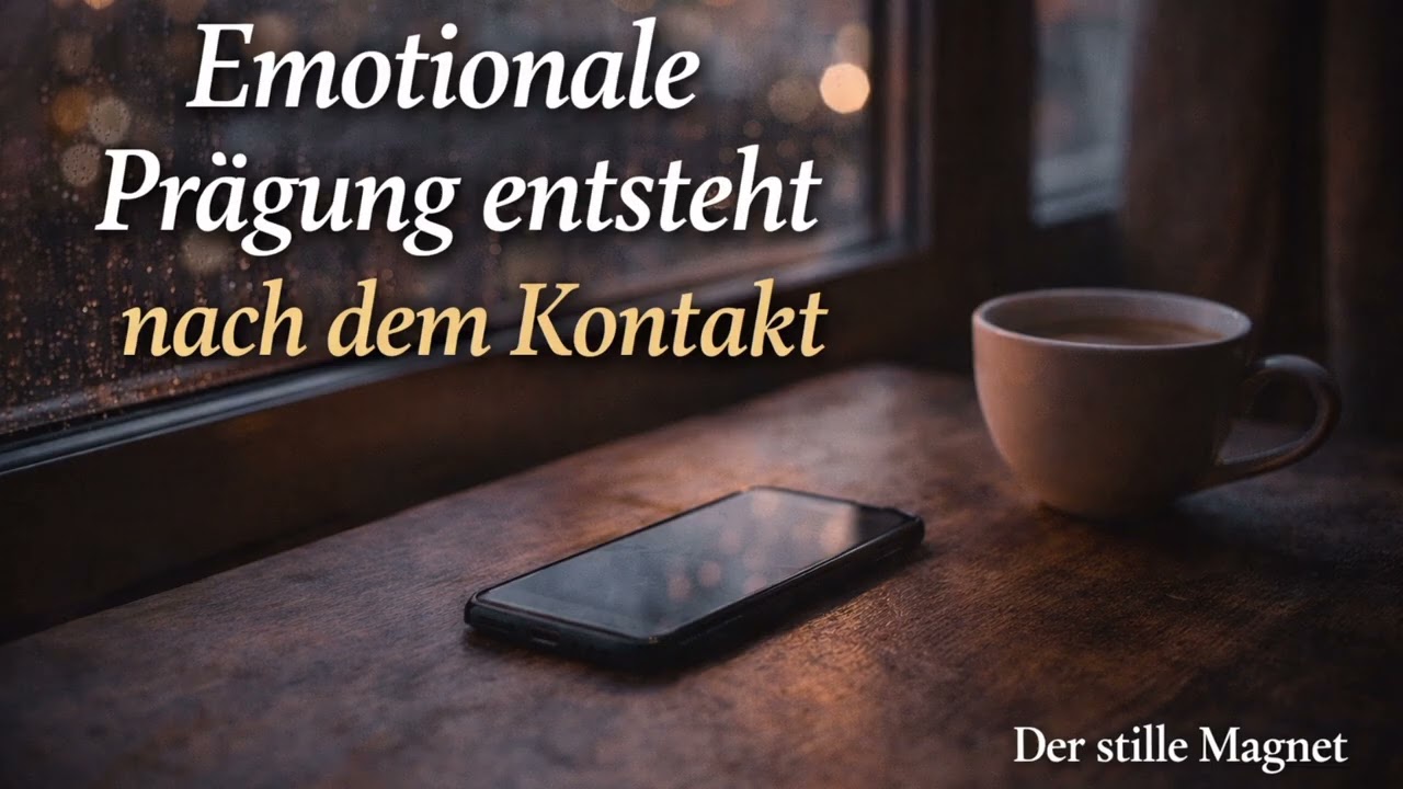 Emotionale Prägung entsteht nicht durch Nähe – sondern durch Nachhall