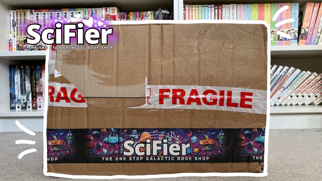 manga haul & unboxing 🌸 SciFier [45+ volumes] lyddiereads for 5% off!