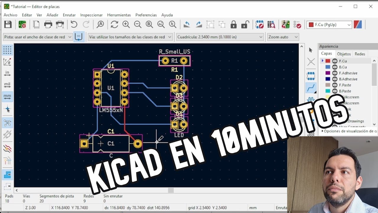 Kicad Tutorial en 10minutos
