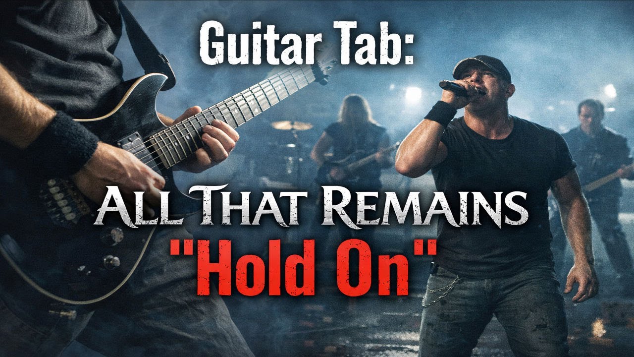 Guitar Tab: All That Remains - Hold On