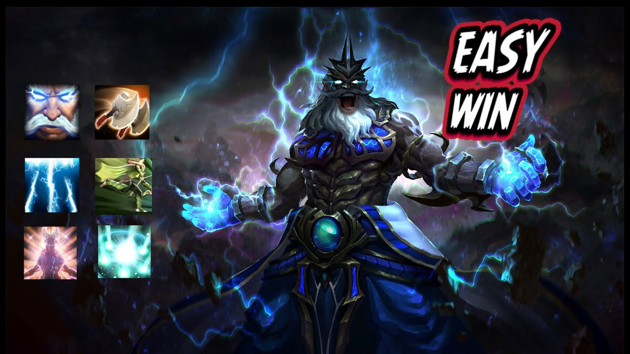 CUSTOM HERO CHAOS DOTA 2 | КАСТОМ ХИРО ХАОС | EASY TOP 1 | ZEUS IMBA BUILD