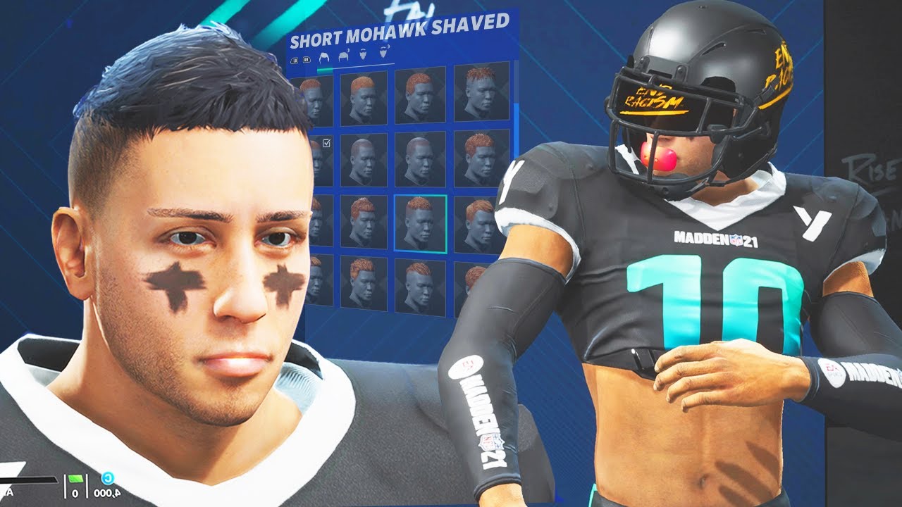 MADDEN 21 THE YARD - THE CREATION OF MY PLAYER!