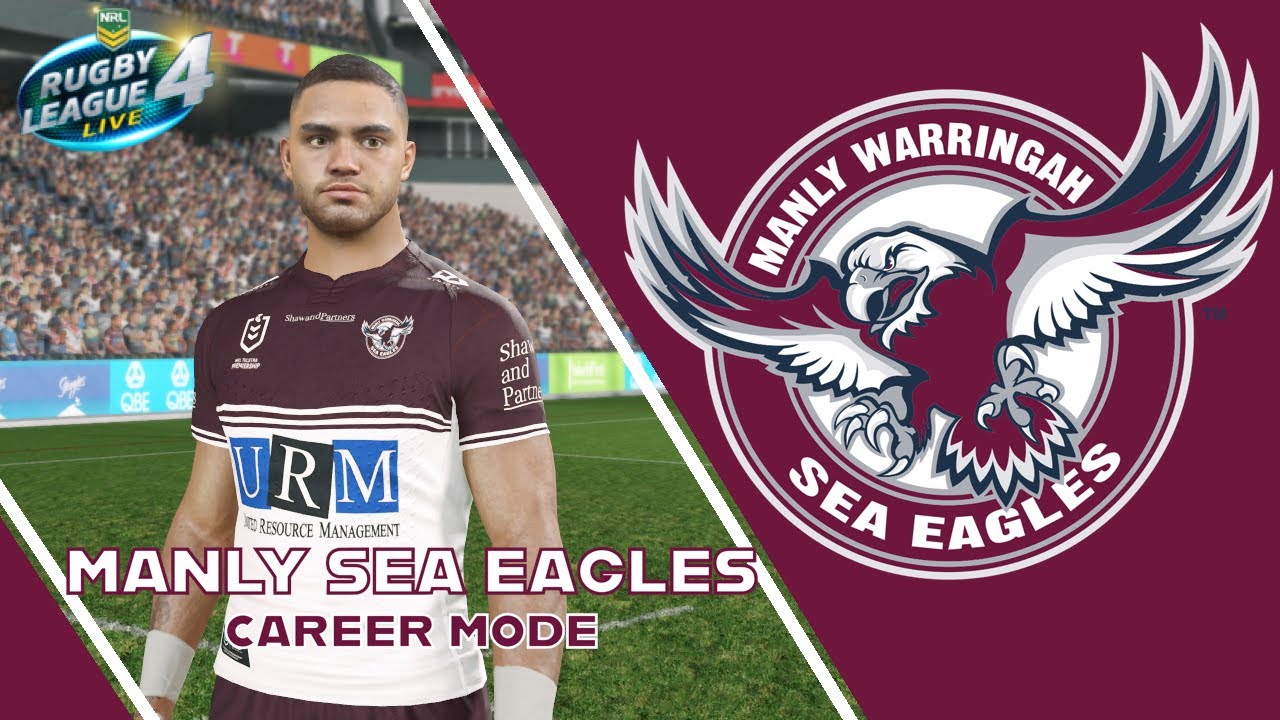 Round 5  - Manly vs Roosters - RLL4 Manly Career Mode