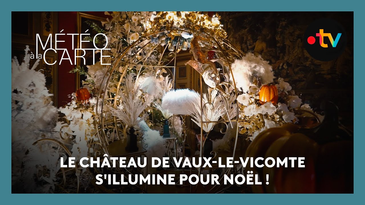 Évènement : Le château de Vaux-le-Vicomte s'illumine pour Noël