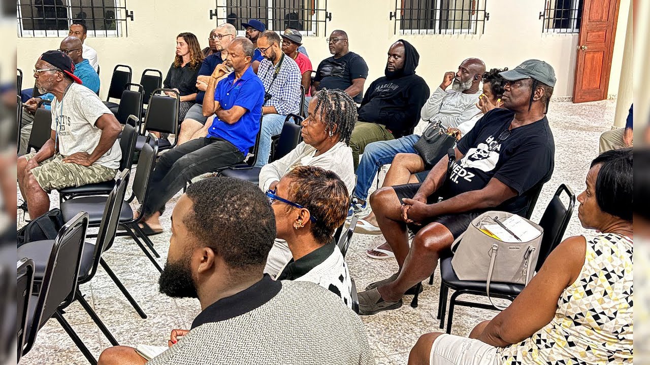 Residents Voice Frustration over Roads, Water and Beautification in Cane Garden Bay