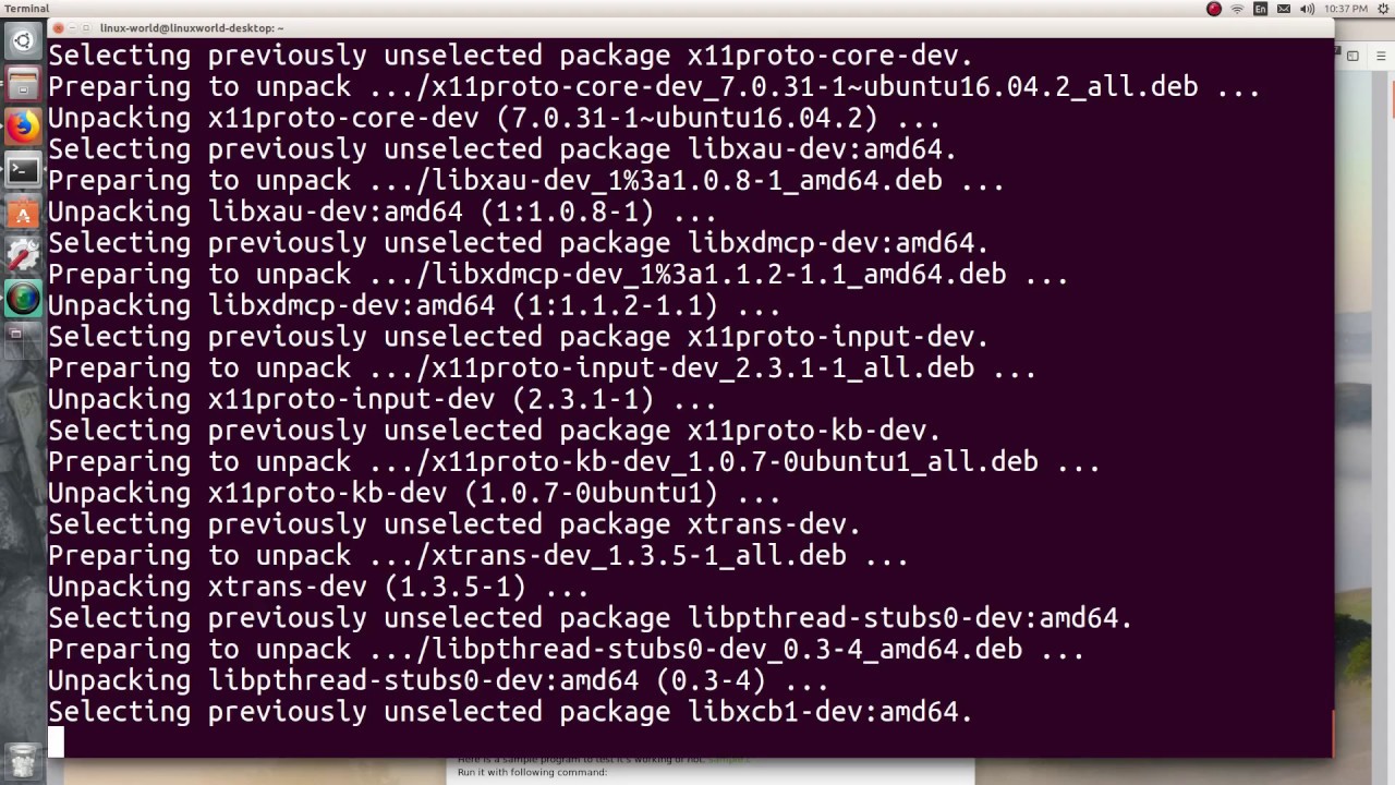How to install graphics.h in ubuntu | C Programming