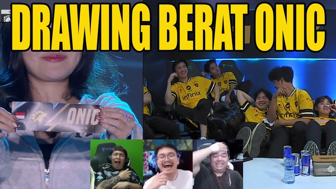 DRAWING M7 !! KETEMU TIM IN !! ONIC HARUS MENANG BUAT LOLOS KNOCKOUT STAGE