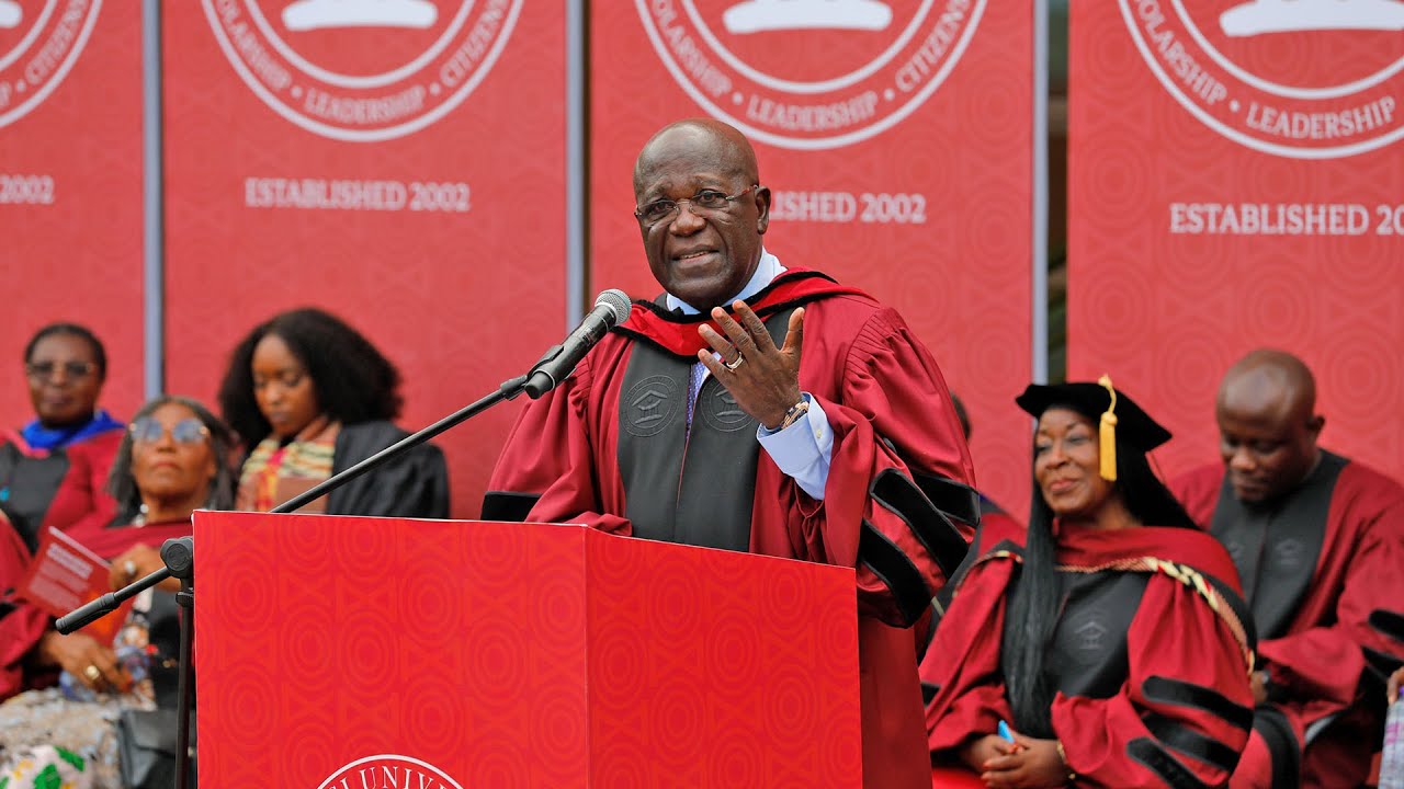 Ashesi Commencement 2022 Address by Guest Speaker Sir Sam Jonah