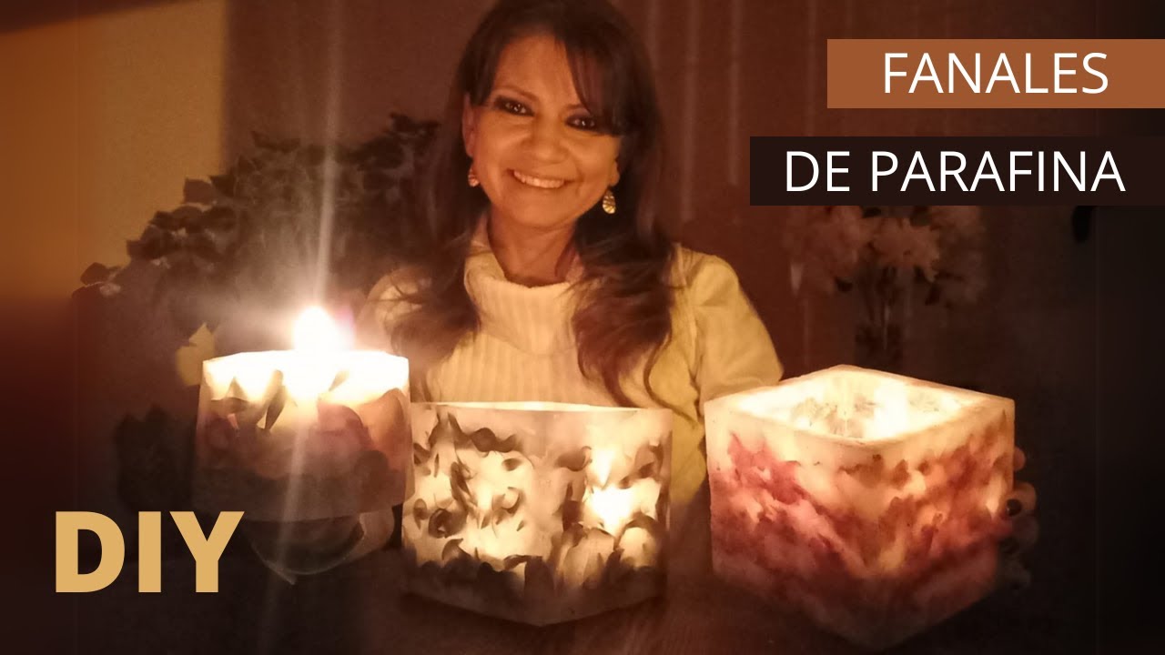 👉 Cómo hacer FANALES de parafina