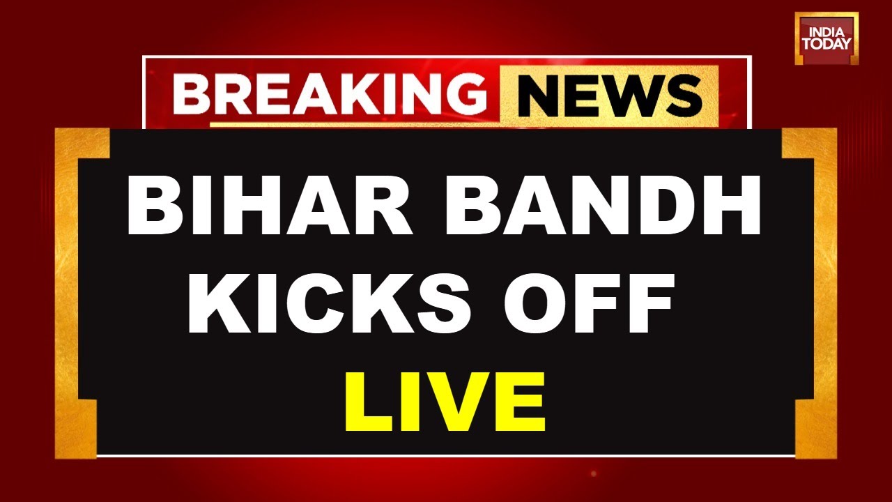 Bihar Bandh LIVE Updates: Chakka Jam Protest Against EC's Voter Roll Revision | Bihar Election 2025