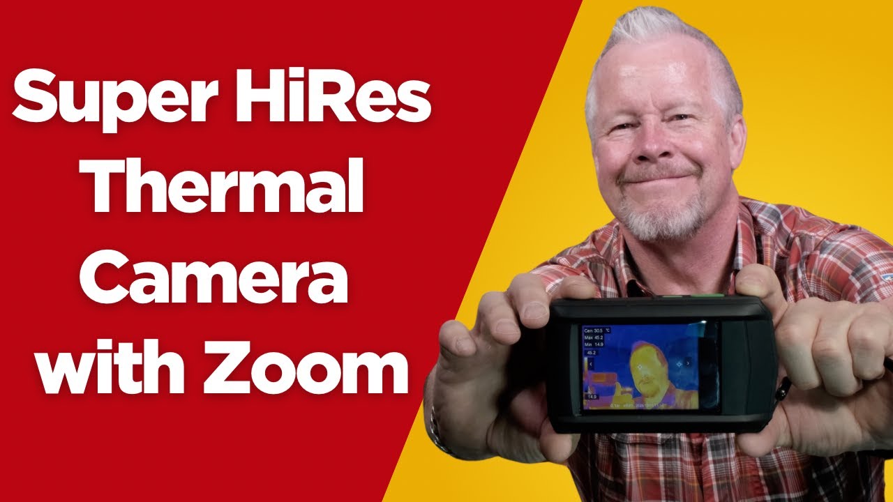 Суперразрешение 640x480 с тепловизионной камерой Zoom HSTools P2W