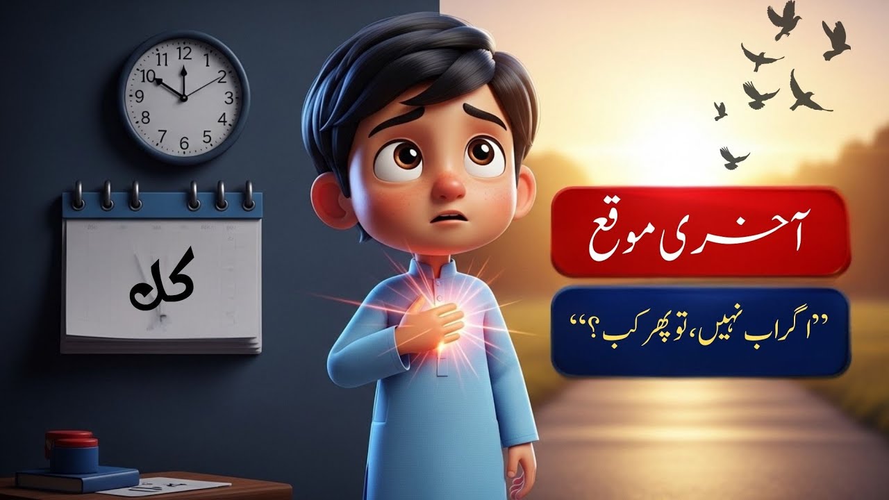 Aik Bachay Ki Motivational Kahani | Urdu Moral Story for Kids | Cartoon Story | Life Lesson