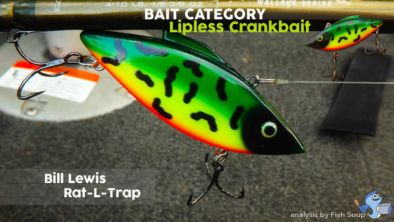 Bill Lewis Rat-L-Trap - Crankbait Lipless - Unbiased Bait Review by Fish Soup
