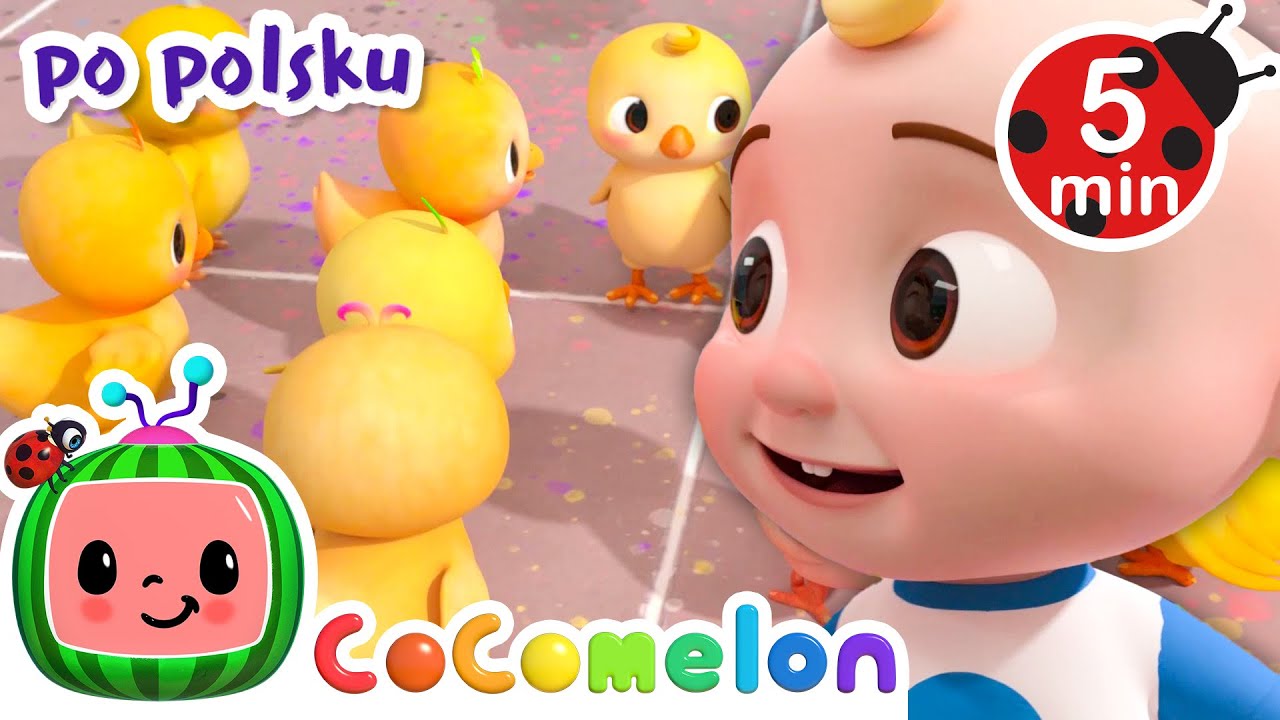 Dziesięć malutkich jajek | CoComelon po polsku 🍉🎶 Piosenki dla dzieci