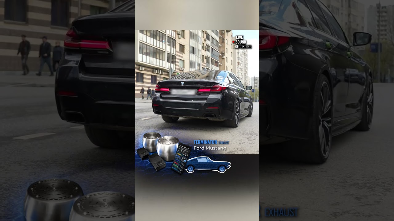 Universal Active Electronic Exhaust System #Terminator, Ford Mustang 1 sound